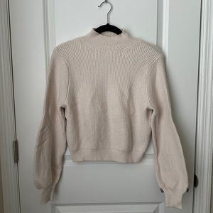 Zara Mock Turtleneck Sweater
